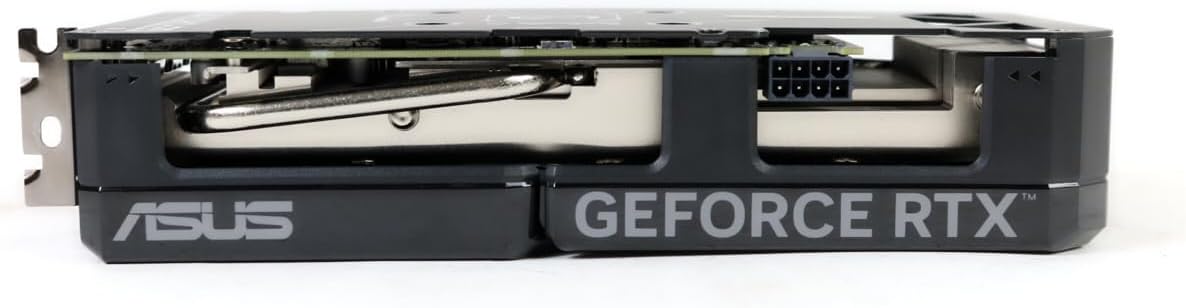 ASUS Dual GeForce RTX™ 4060 V2 OC Edition (PCIe 4.0, 8GB GDDR6, DLSS 3, HDMI 2.1a, DisplayPort 1.4a, 2-Slot Design, Axial-tech Fan Design, 0dB Technology, and More) (Renewed)