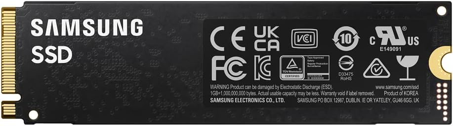 Samsung 970 EVO Plus SSD 500GB - M.2 NVMe Interface Internal Solid State Drive with V-NAND Technology (MZ-V7S500B/AM)