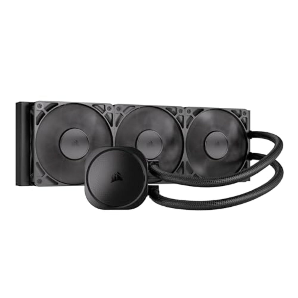 CORSAIR Nautilus 360 RS ARGB Liquid CPU Cooler – 360mm AIO – Low-Noise – Direct Motherboard Connection – Daisy-Chain – Intel LGA 1851/1700, AMD AM5/AM4 – 3X RS120 ARGB Fans Included – Black