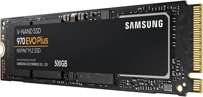 Samsung 970 EVO Plus SSD 500GB - M.2 NVMe Interface Internal Solid State Drive with V-NAND Technology (MZ-V7S500B/AM)
