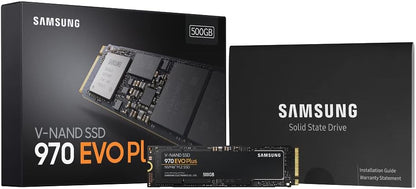 Samsung 970 EVO Plus SSD 500GB - M.2 NVMe Interface Internal Solid State Drive with V-NAND Technology (MZ-V7S500B/AM)