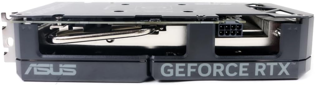 ASUS Dual GeForce RTX™ 4060 V2 OC Edition (PCIe 4.0, 8GB GDDR6, DLSS 3, HDMI 2.1a, DisplayPort 1.4a, 2-Slot Design, Axial-tech Fan Design, 0dB Technology, and More) (Renewed)