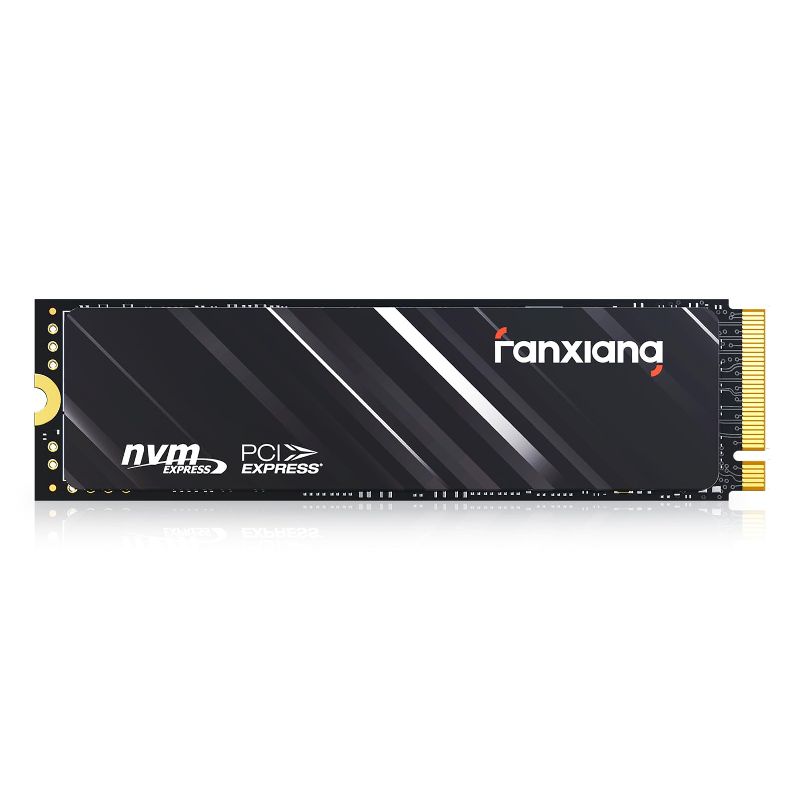 fanxiang S501Q SSD 1TB PCle 3.0x4 Internal Solid State Drive, NVMe M.2 2280 Internal Solid State Drive, SLC Cache 3D NAND Up to 3200MB/s for Laptop and PC Desktops