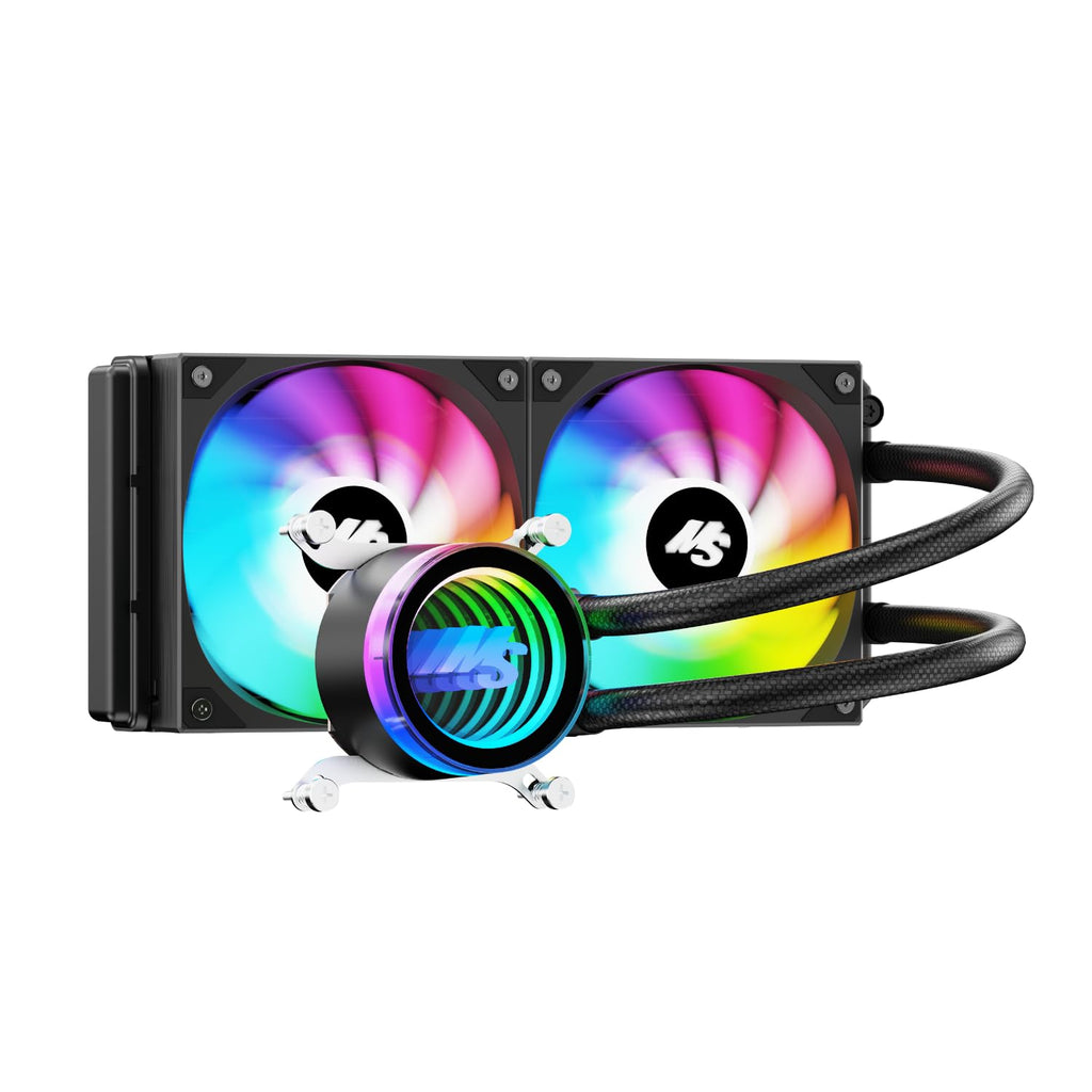 Minorsonic AIO CPU Cooler, 360mm AIO with High-Speed Ceramic Bearing Pump, 3X PWM ARGB Fans, 3-Phase Motor for Better Cooling Performance, Heat Transfer, Low Noise, Intel LGA 1851/1700, AMD AM5/AM4