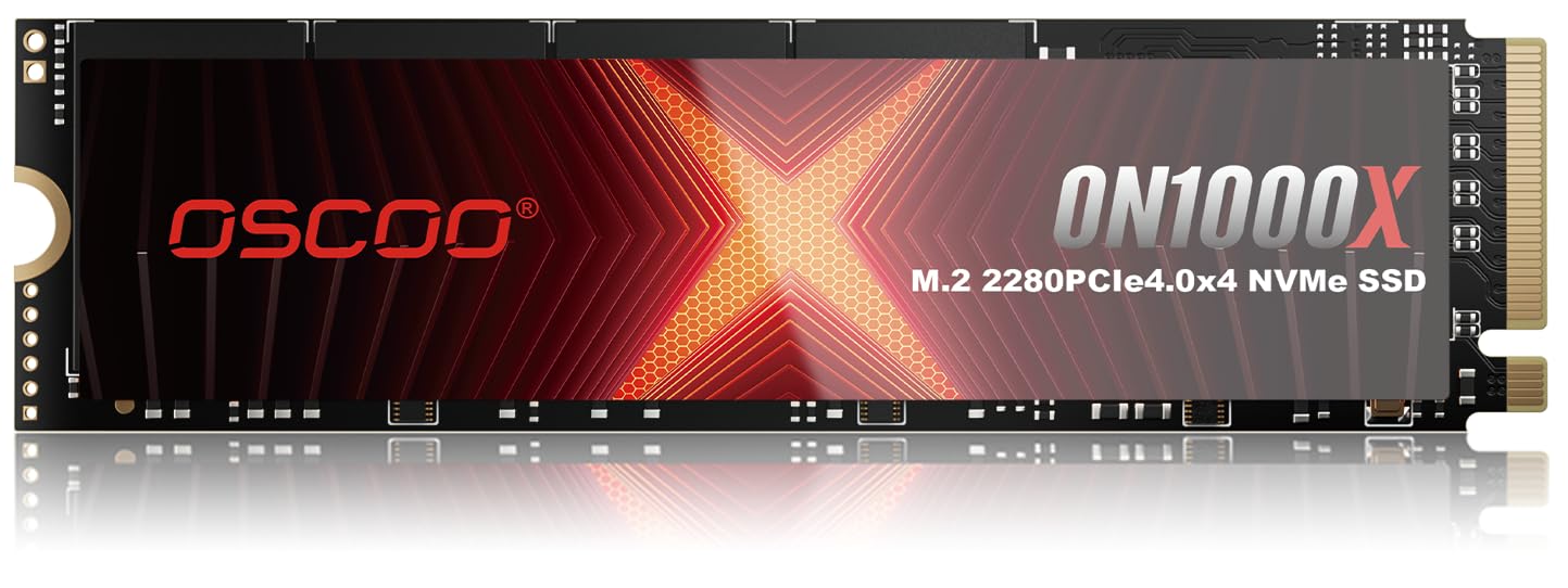 1TB NVMe PCIe 4.0 SSD, Up to 7,400MB/s Read & 6,500MB/s Write, 3D NAND, Graphene Heatsink, M.2 2280 Gen4x4 Internal SSD for PS5, Gaming Laptop, PC, Desktop Workstations