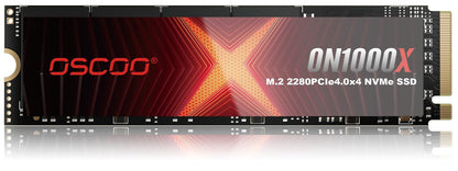 1TB NVMe PCIe 4.0 SSD, Up to 7,400MB/s Read & 6,500MB/s Write, 3D NAND, Graphene Heatsink, M.2 2280 Gen4x4 Internal SSD for PS5, Gaming Laptop, PC, Desktop Workstations