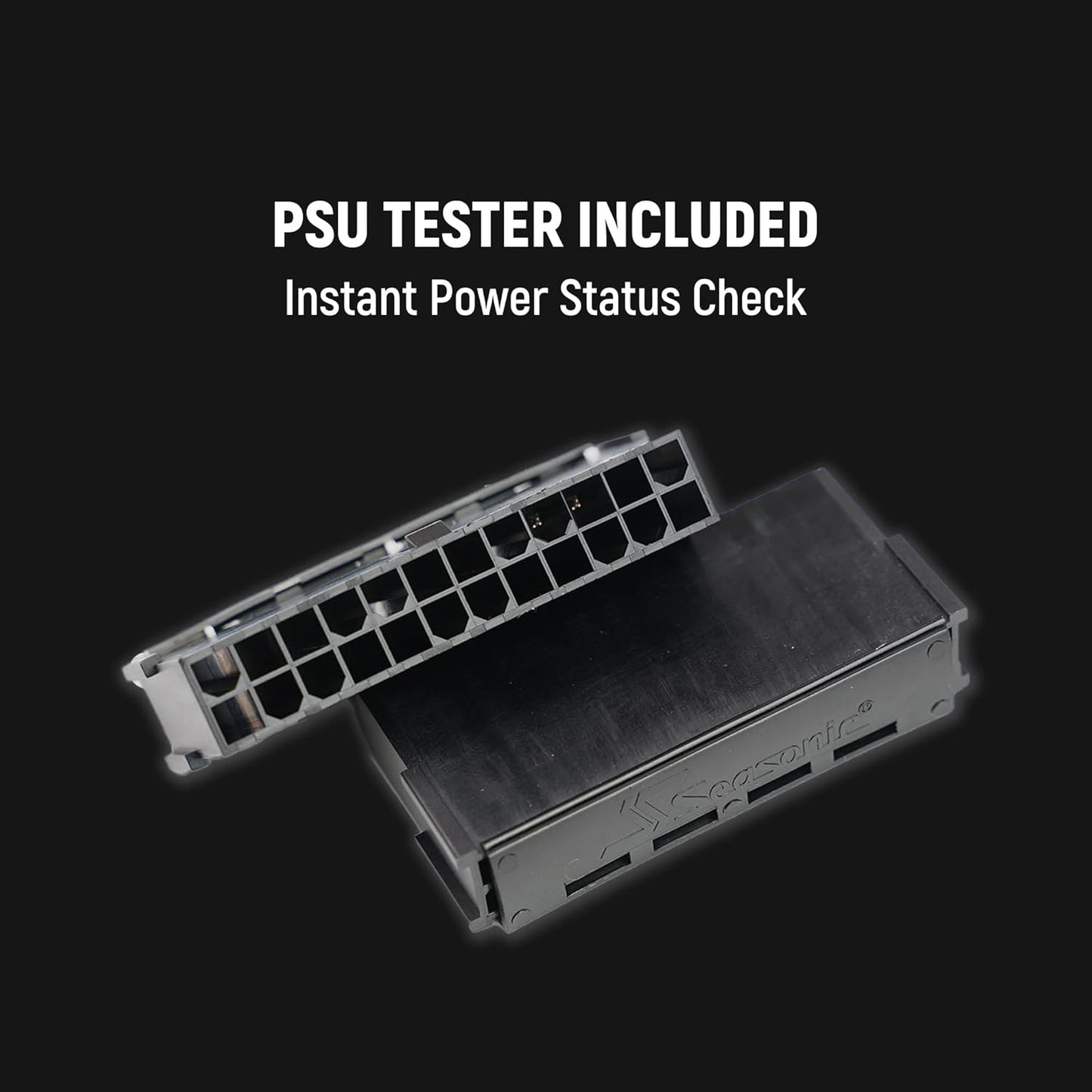 Seasonic Vertex PX-1200-1200W - 80+ Platinum - ATX 3.0 & PCIe 5.0 Ready - Fully Modular - Premium Japanese Capacitors - 12 Year Warranty - Nvidia RTX 40/50 & AMD GPU Compatible