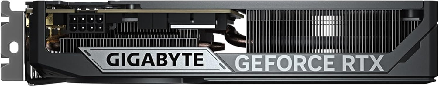 GIGABYTE GeForce RTX 5060 WINDFORCE OC 8G Graphics Card, Cooling System, 8GB 128-bit GDDR7, PCIe 5.0, Manufactured by NVIDIA, DisplayPort & HDMI - Video Output Interface, GV-N5060WF2OC-8GD Video Card