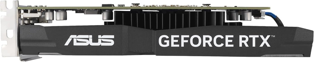 ASUS Dual NVIDIA GeForce RTX 3050 6GB GDDR6 OC Edition Gaming Graphics Card - PCIe 4.0, HDMI 2.1, DisplayPort 1.4a, 2-Slot Design, Axial-tech Fan Design, Steel Bracket, 3 Year Warranty
