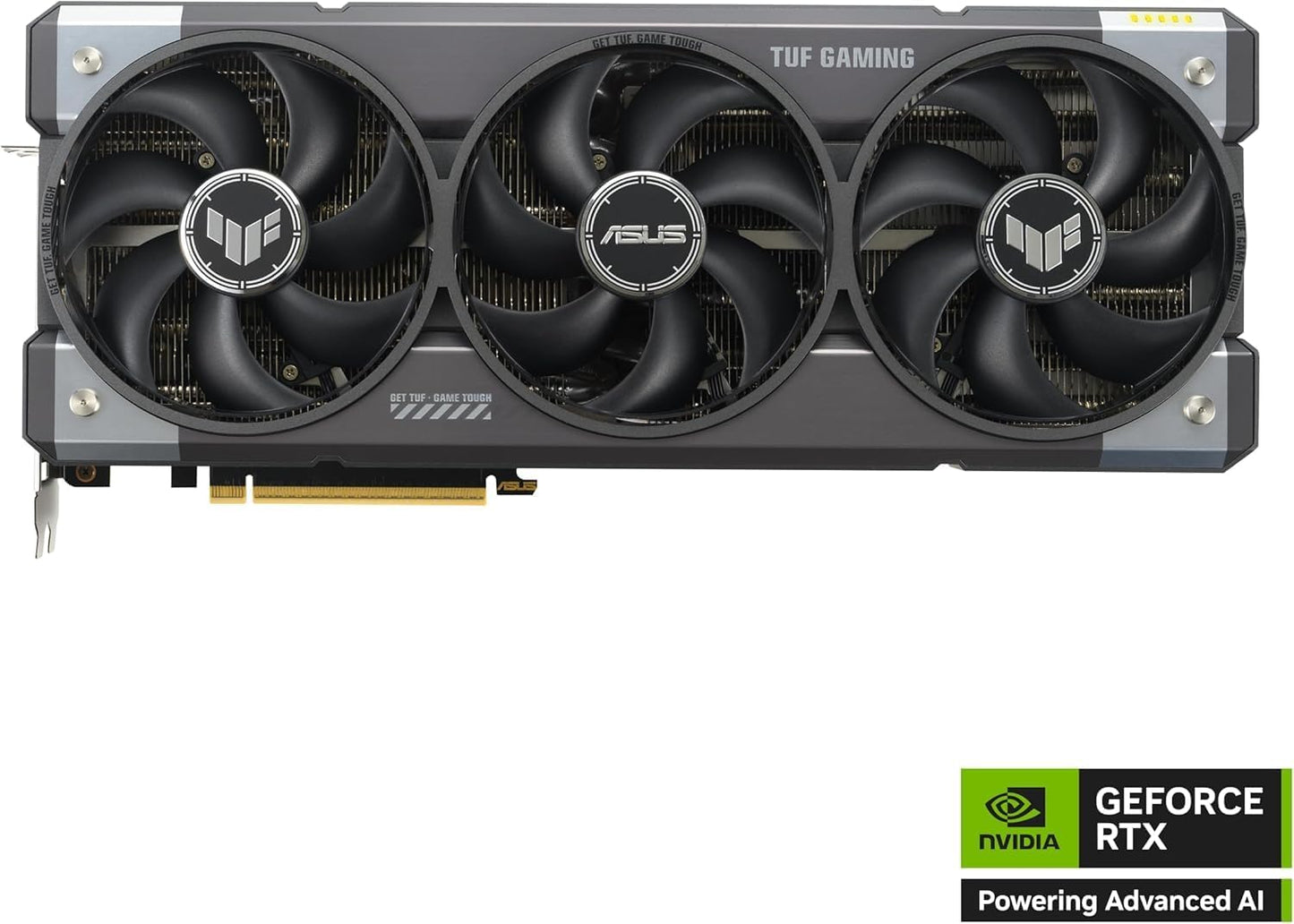 ASUS TUF Gaming GeForce RTX 5090 OC Edition 32GB GDDR7 Gaming Graphics Card (Nvidia GeForce RTX5090, 3.6 Slot Design, PCIe 5.0, 2X HDMI 2.1b, 3X DisplayPort 2.1a, TUF-RTX5090-O32G-GAMING)