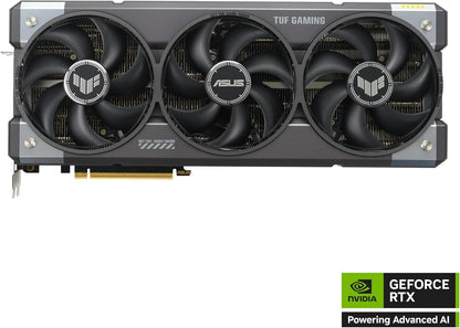 ASUS TUF Gaming GeForce RTX 5090 OC Edition 32GB GDDR7 Gaming Graphics Card (Nvidia GeForce RTX5090, 3.6 Slot Design, PCIe 5.0, 2X HDMI 2.1b, 3X DisplayPort 2.1a, TUF-RTX5090-O32G-GAMING)