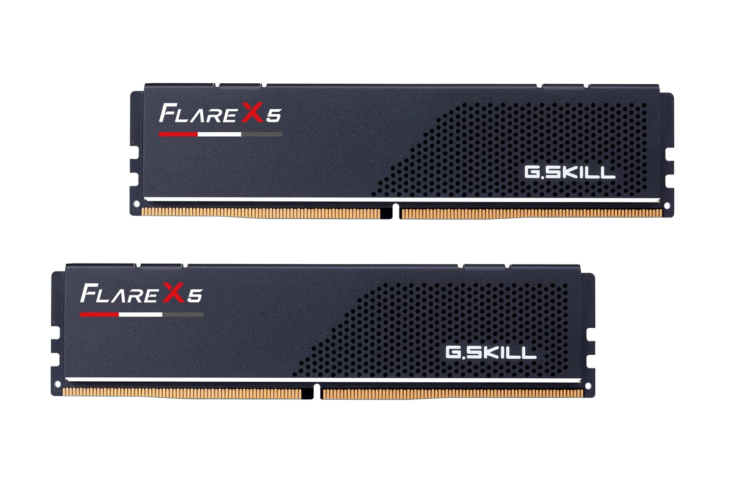 G.SKILL Flare X5 Series DDR5 RAM (AMD Expo & Intel XMP 3.0) 32GB (2x16GB) 6000MT/s CL36-36-36-96 1.35V Desktop Computer Memory U-DIMM - Matte Black (F5-6000J3636F16GX2-FX5)