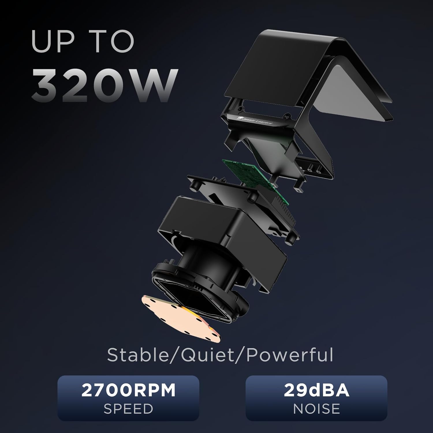 Chill ARC 360mm AIO CPU Cooler with 6.67" 2K AMOLED Curved Rotatable Screen & 3D Anamorphic Effect | 320W TDP | ARGB Fans | Intel LGA1851/1700/115X | AMD AM4/AM5 | Black