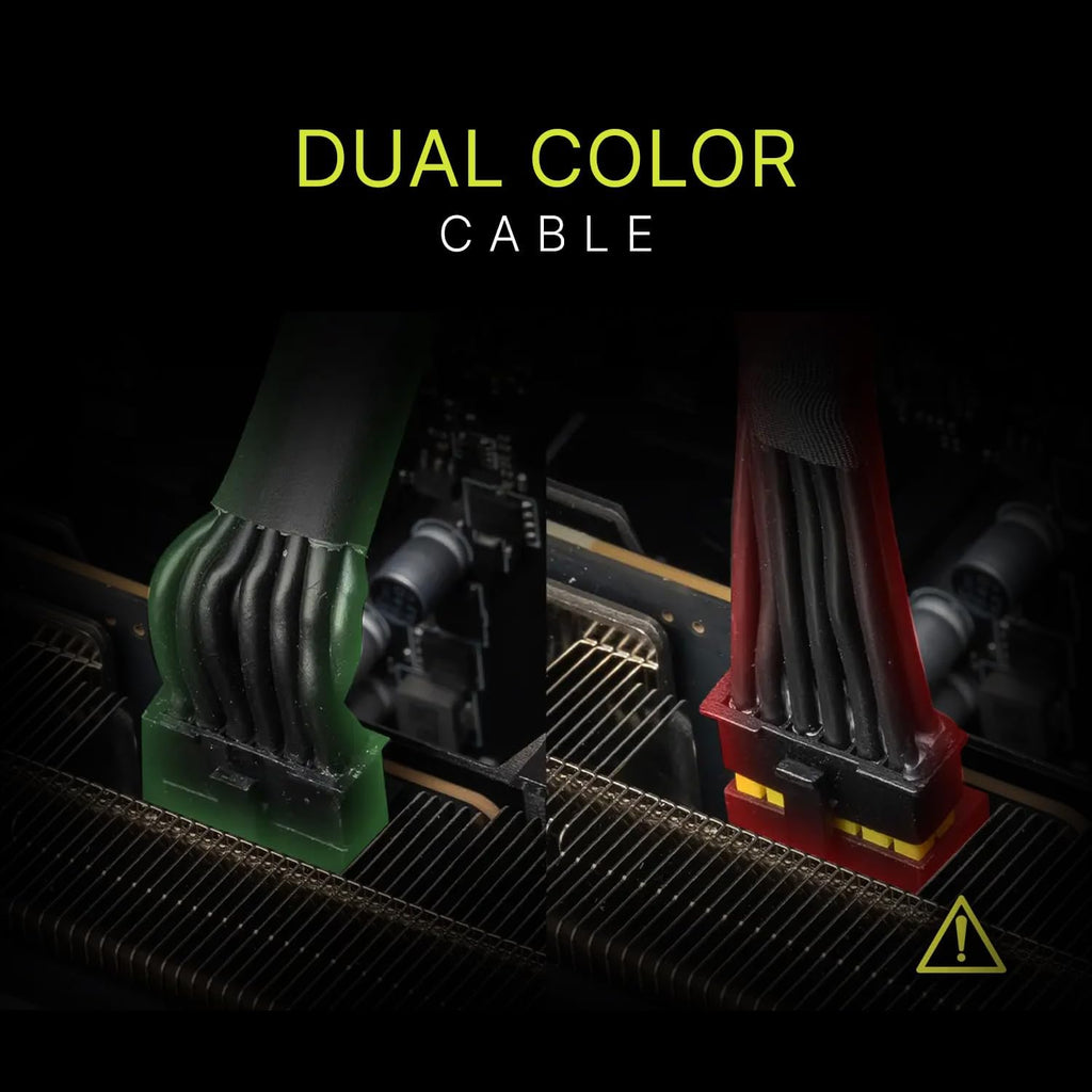 MSI MAG A650GLS PCIE5, Fully Modular Compact Gaming 650W Power Supply, 80+ Gold, ATX 3.1 & PCIe 5.1 Ready, Native Dual-Color 12V-2x6 Cable, Low-Noise, Embossed Jacket Cables, 10 Year Warranty