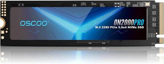 1TB NVMe Gen 5.0 SSD, Up 13,000MB/s,3D TLC NAND, DRAM Cache, Graphene Heatsink, M.2 NVMe PCIe 2280 Gen5x4 SSD for AI Applications, Gaming, PS5, Laptop, PC, Heavy-Duty Workstations