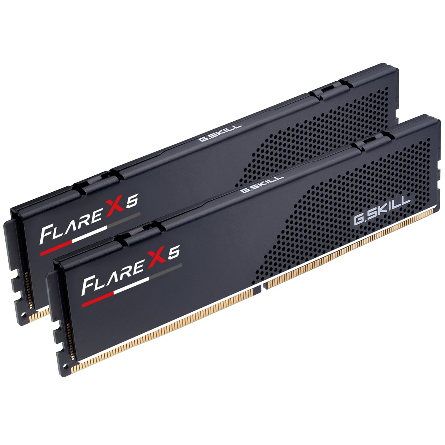 G.SKILL Flare X5 Series DDR5 RAM (AMD Expo & Intel XMP 3.0) 32GB (2x16GB) 6000MT/s CL36-36-36-96 1.35V Desktop Computer Memory U-DIMM - Matte Black (F5-6000J3636F16GX2-FX5)