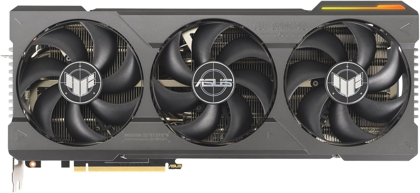 ASUS TUF Gaming NVIDIA GeForce RTX 4080 Super OC Edition Gaming Graphics Card (PCIe 4.0, 16GB GDDR6X, HDMI 2.1a, DisplayPort 1.4a) (Renewed)