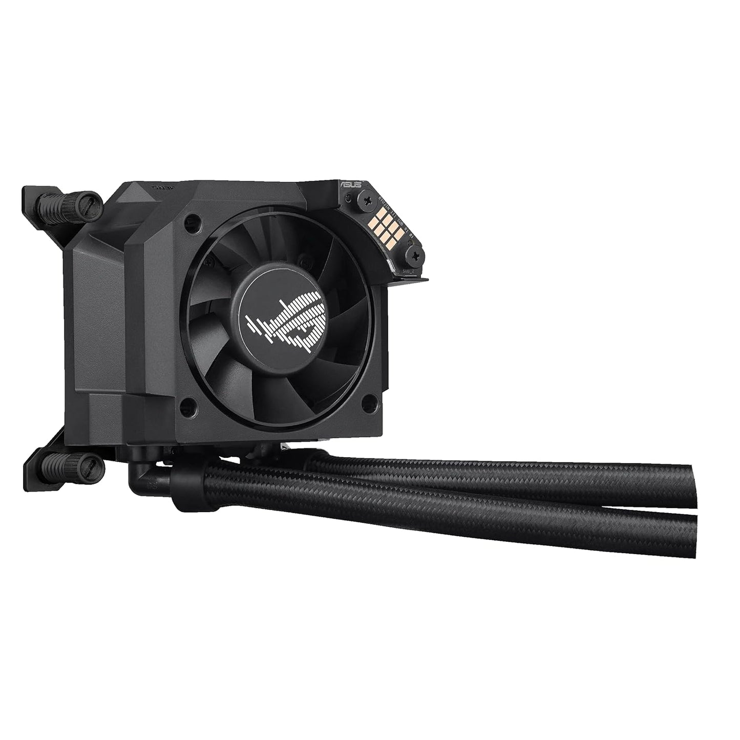 ASUS ROG RYUJIN III 360 ARGB EXTREME all-in-one AIO CPU liquid cooler, AMD Ryzen 9000 & Intel® Core™ Ultra Ready, Asetek Gen8 V2 pump; high airflow static pressure magnetic fans; customizable 3.5" LCD