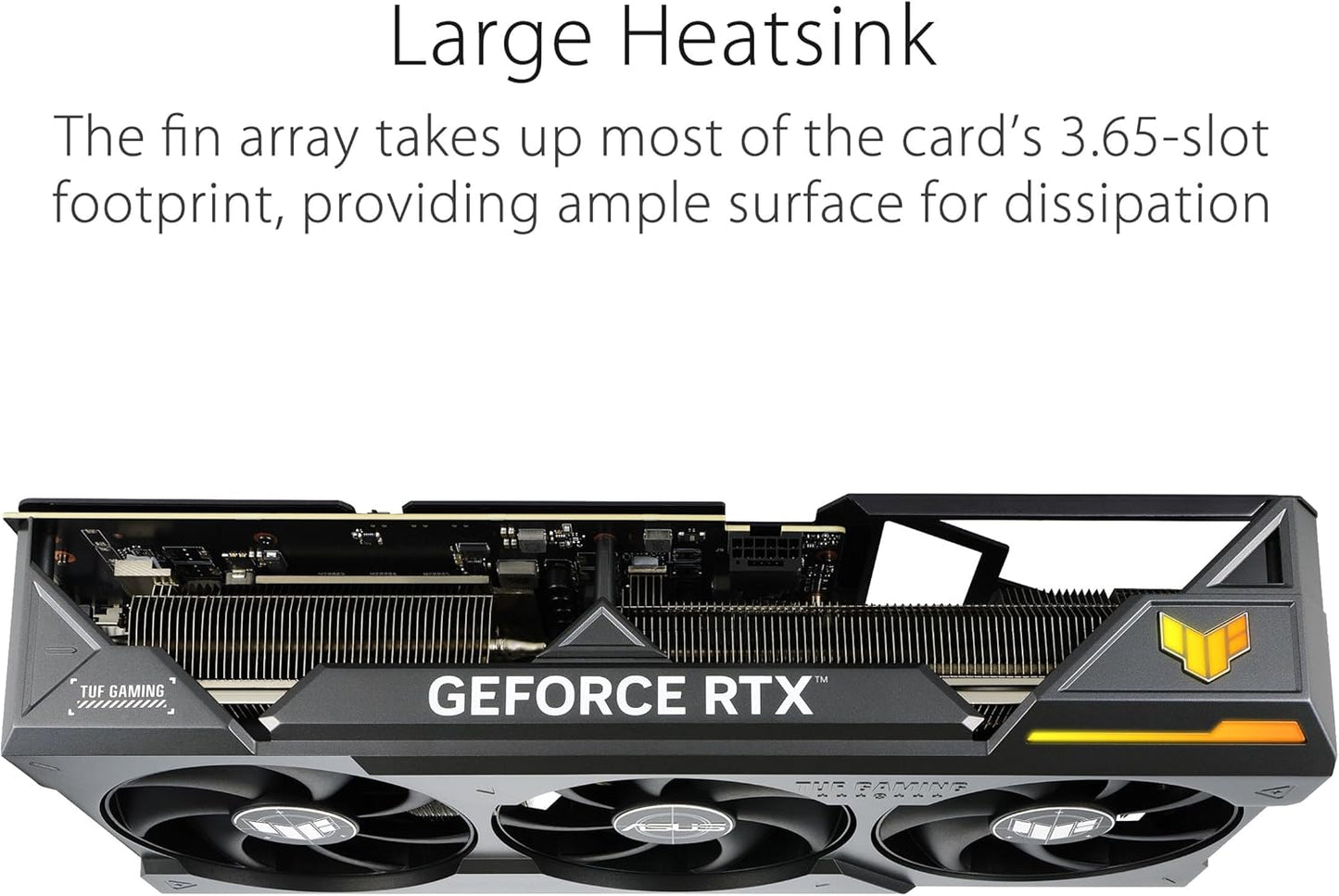 ASUS TUF Gaming NVIDIA GeForce RTX 4080 Super OC Edition Gaming Graphics Card (PCIe 4.0, 16GB GDDR6X, HDMI 2.1a, DisplayPort 1.4a) (Renewed)