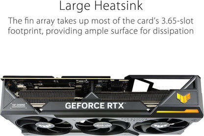 ASUS TUF Gaming NVIDIA GeForce RTX 4080 Super OC Edition Gaming Graphics Card (PCIe 4.0, 16GB GDDR6X, HDMI 2.1a, DisplayPort 1.4a) (Renewed)