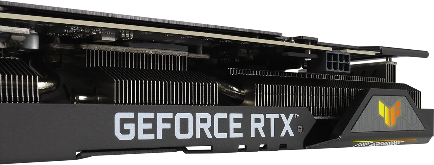 ASUS TUF Gaming NVIDIA GeForce RTX 3060 V2 OC Edition Graphics Card (PCIe 4.0, 12GB GDDR6, HDMI 2.1, DisplayPort 1.4a, Dual Ball Fan Bearings, Military-Grade Certification, GPU Tweak II) (Renewed)