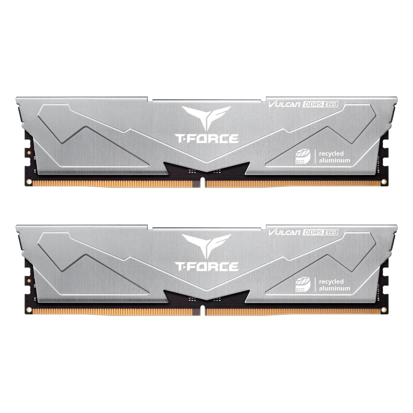 TEAMGROUP T-Force Vulcan DDR5 32GB (2x16GB) 6000MHz (PC5-48000) CL38 Desktop Memory Module Ram (Black) for Chipset 600 700 Series XMP 3.0 Ready - FLBD532G6000HC38ADC01