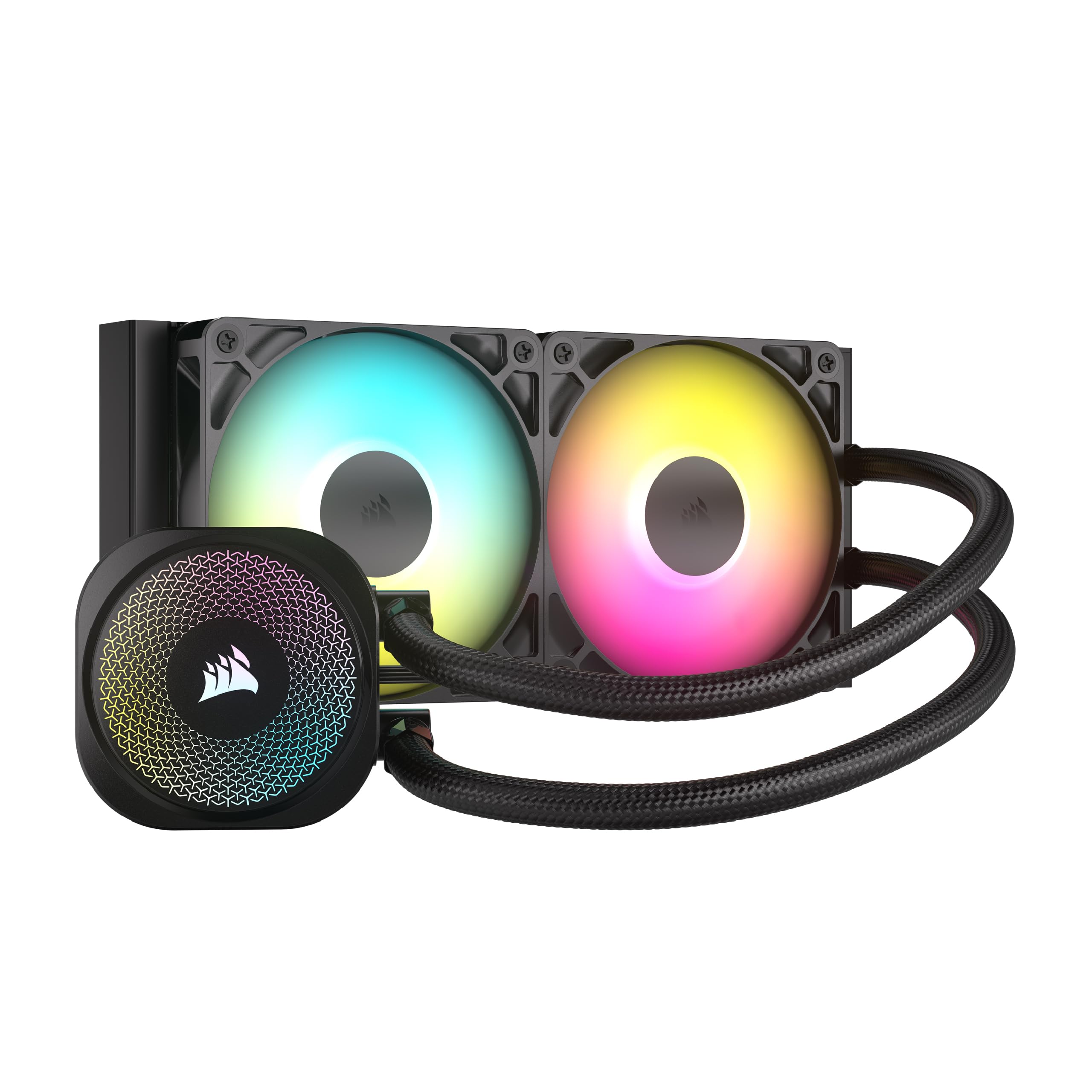CORSAIR Nautilus 360 RS ARGB Liquid CPU Cooler – 360mm AIO – Low-Noise – Direct Motherboard Connection – Daisy-Chain – Intel LGA 1851/1700, AMD AM5/AM4 – 3X RS120 ARGB Fans Included – Black