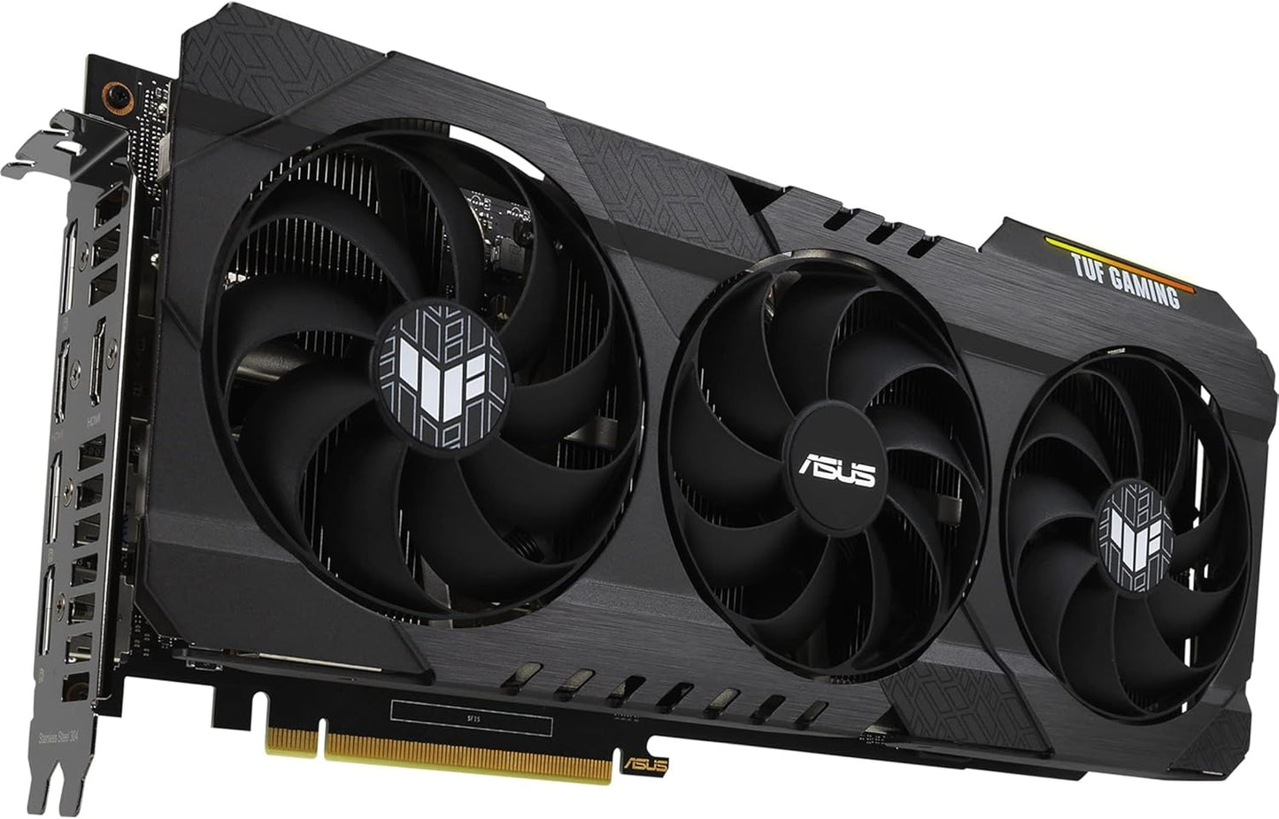 ASUS TUF Gaming NVIDIA GeForce RTX 3060 V2 OC Edition Graphics Card (PCIe 4.0, 12GB GDDR6, HDMI 2.1, DisplayPort 1.4a, Dual Ball Fan Bearings, Military-Grade Certification, GPU Tweak II) (Renewed)