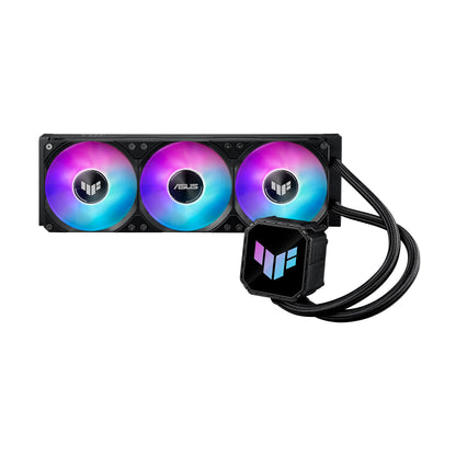 ASUS TUF Gaming LC II 360 ARGB All-in-One Liquid CPU Cooler with Aura Sync, 3X TUF Gaming 120mm ARGB Radiator Fans, Reinforced Tubing, and 6-Year Warranty;Widely Compatible with Latest Intel&AMD CPUs