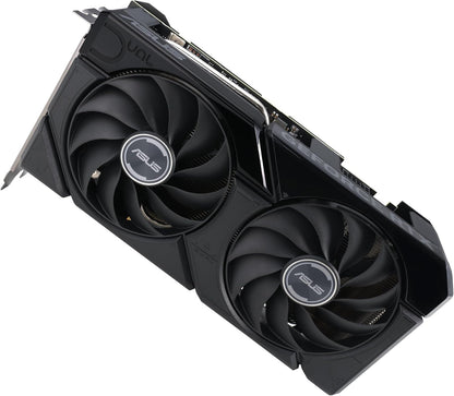 ASUS Dual GeForce RTX™ 4070 Super EVO OC Edition 12GB GDDR6X (PCIe 4.0, 12GB GDDR6X, DLSS 3, HDMI 2.1a, DisplayPort 1.4a, 2.5-Slot Design, Axial-tech Fan Design, 0dB Technology, and More)
