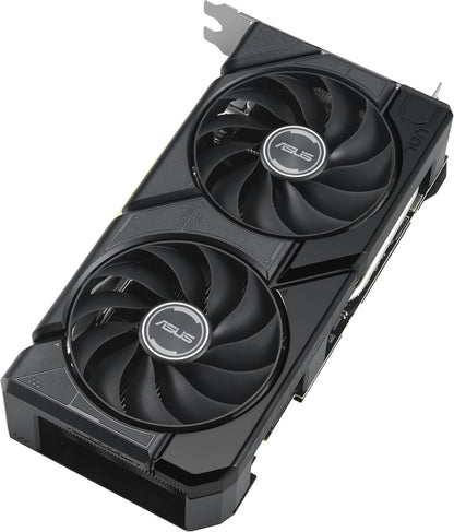 ASUS Dual GeForce RTX™ 4070 Super EVO OC Edition 12GB GDDR6X (PCIe 4.0, 12GB GDDR6X, DLSS 3, HDMI 2.1a, DisplayPort 1.4a, 2.5-Slot Design, Axial-tech Fan Design, 0dB Technology, and More)