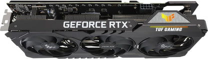 ASUS TUF Gaming NVIDIA GeForce RTX 3060 Ti V2 OC Edition Graphics Card (PCIe 4.0, 8GB GDDR6, LHR, HDMI 2.1, DisplayPort 1.4a, Dual Ball Fan Bearings, Military-Grade Certification, GPU Tweak II)