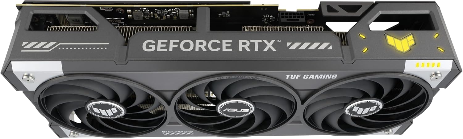 ASUS TUF Gaming NVIDIA GeForce RTX 5070 12GB GDDR7 OC Edition Graphics Card, (PCIe 5.0, HDMI/DP 2.1, 3.125-Slot, Military-Grade Components, Protective PCB Coating, Axial-tech Fans), 3 Year Warranty