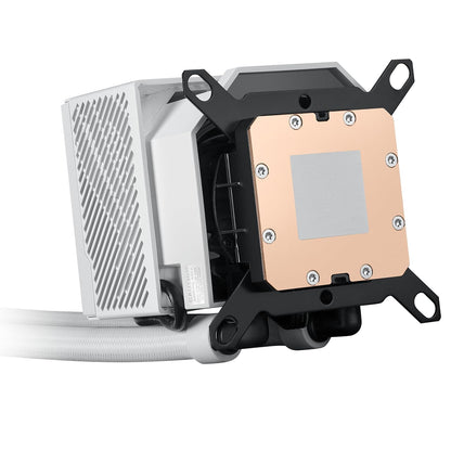 ASUS ROG Ryujin III 240 ARGB WHT All-in-one Liquid CPU Cooler with 240mm Radiator. Asetek 8th gen Pump, 2X Magnetic 120mm ARGB Fans (Daisy Chain Design), 3.5” LCD Display.,White
