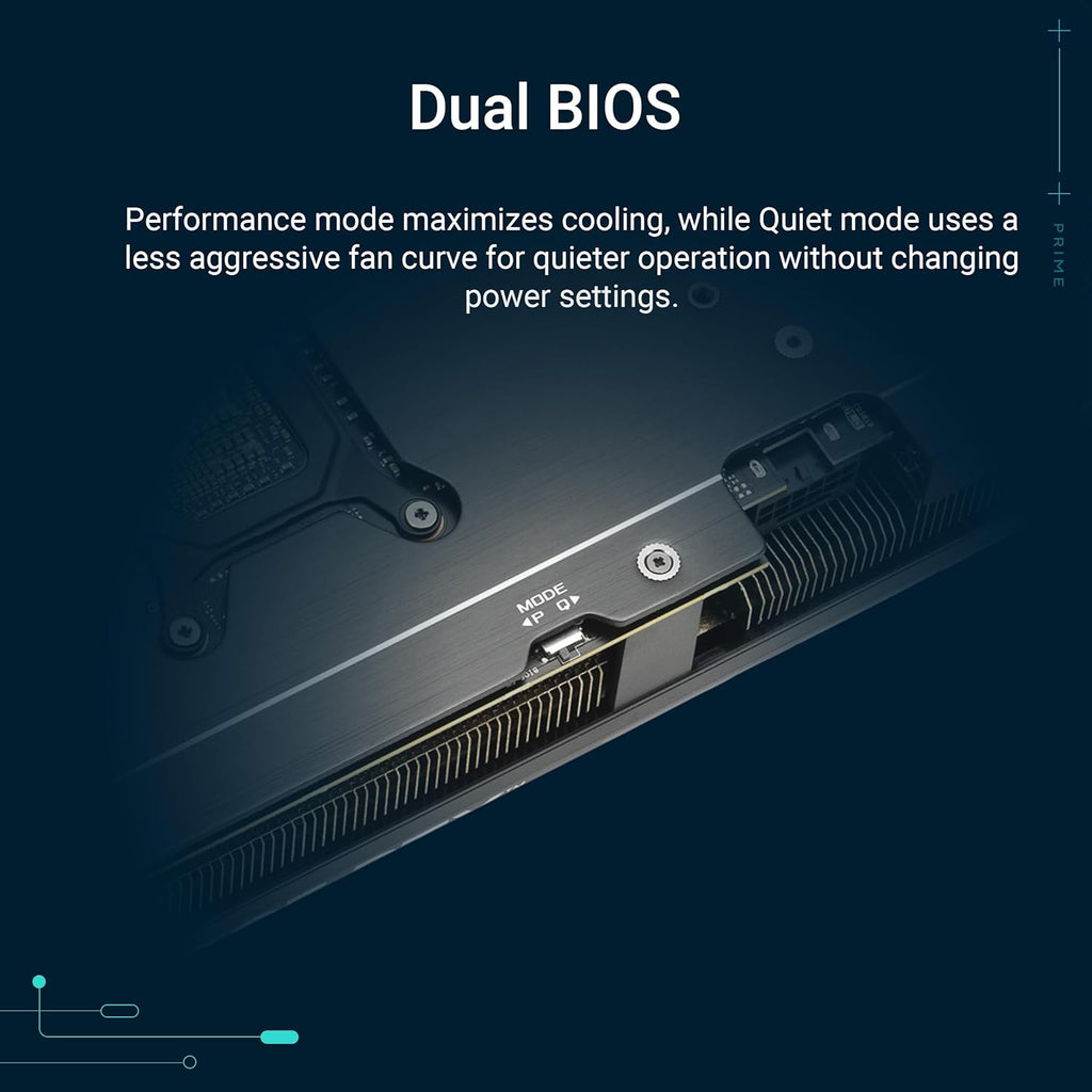 ASUS The SFF-Ready Prime GeForce RTX™ 5070 OC Edition 12GB GDDR7 Graphics Card (PCIe® 5.0, 12GB GDDR7, HDMI®/DP 2.1, 2.5-Slot, Axial-tech Fans, Dual BIOS) (Renewed)