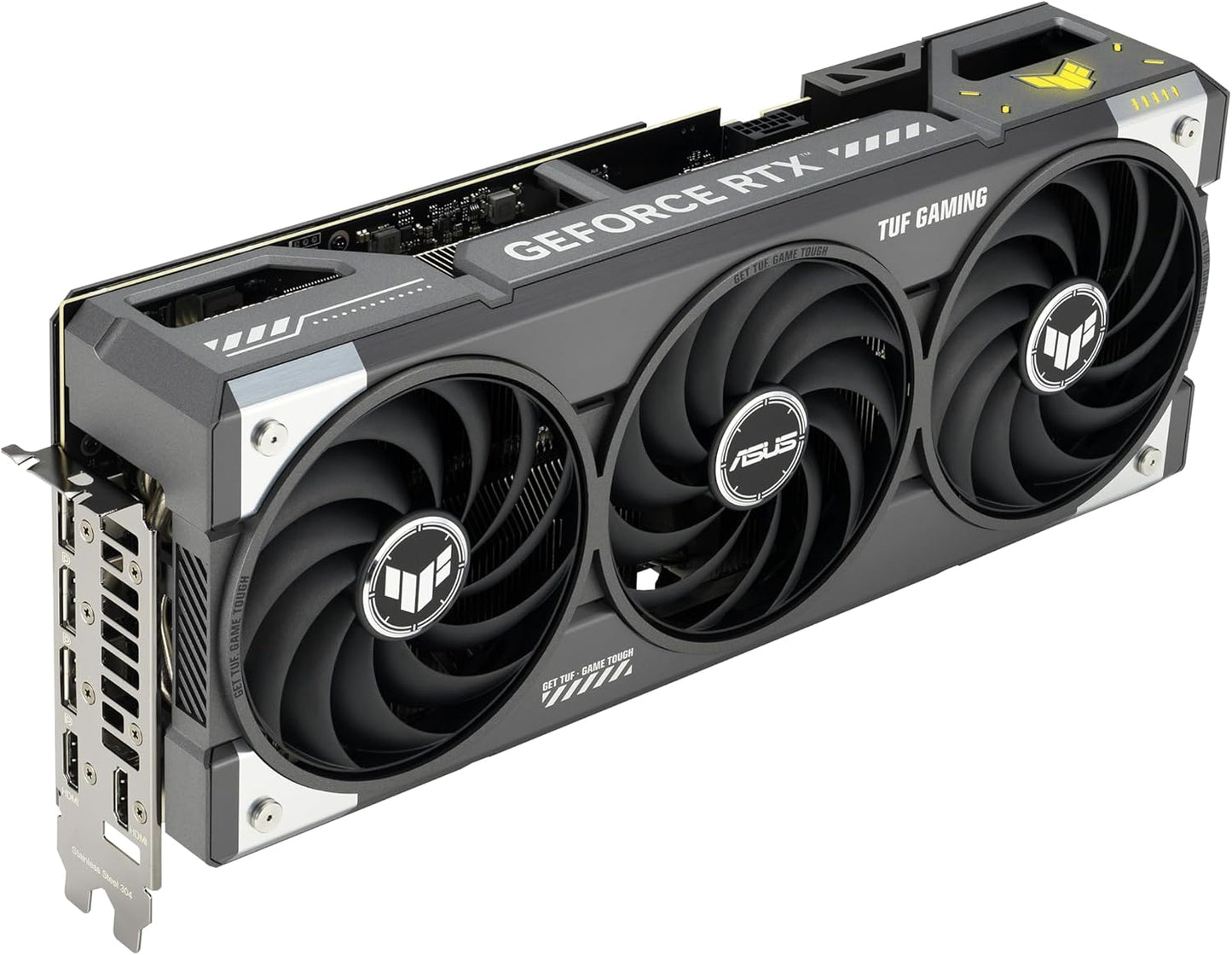ASUS TUF Gaming GeForce RTX ™ 5070 Ti 16GB GDDR7 OC Edition Gaming Graphics Card (PCIe® 5.0, HDMI®/DP 2.1, 3.125-slot, Military-Grade Components, Protective PCB Coating, axial-tech Fans) (Renewed)