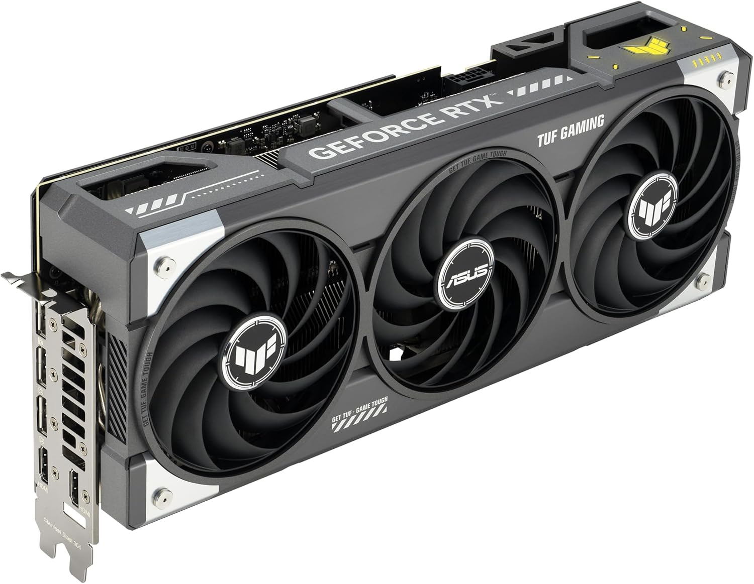 ASUS TUF Gaming GeForce RTX ™ 5070 Ti 16GB GDDR7 OC Edition Gaming Graphics Card (PCIe® 5.0, HDMI®/DP 2.1, 3.125-slot, Military-Grade Components, Protective PCB Coating, axial-tech Fans) (Renewed)