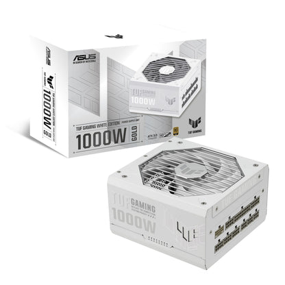 ASUS TUF Gaming 1200W Gold (1200 Watt, ATX 3.0 Compatible Fully Modular Power Supply, 80+ Gold Certified, Military-Grade Components, Dual Ball Bearing, Axial-tech Fan, PCB Coating, 10 Year Warranty)