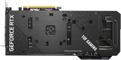 ASUS TUF Gaming NVIDIA GeForce RTX 3060 Ti V2 OC Edition Graphics Card (PCIe 4.0, 8GB GDDR6, LHR, HDMI 2.1, DisplayPort 1.4a, Dual Ball Fan Bearings, Military-Grade Certification, GPU Tweak II)