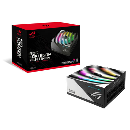 ASUS ROG Thor 1200W Platinum III PSU (80 Plus Platinum Certified, ATX 3.1, GaN MOSFET, GPU-First Intelligent Voltage Stabilizer, Magnetic OLED Display, Turbo Mode, 10-Year Warranty)