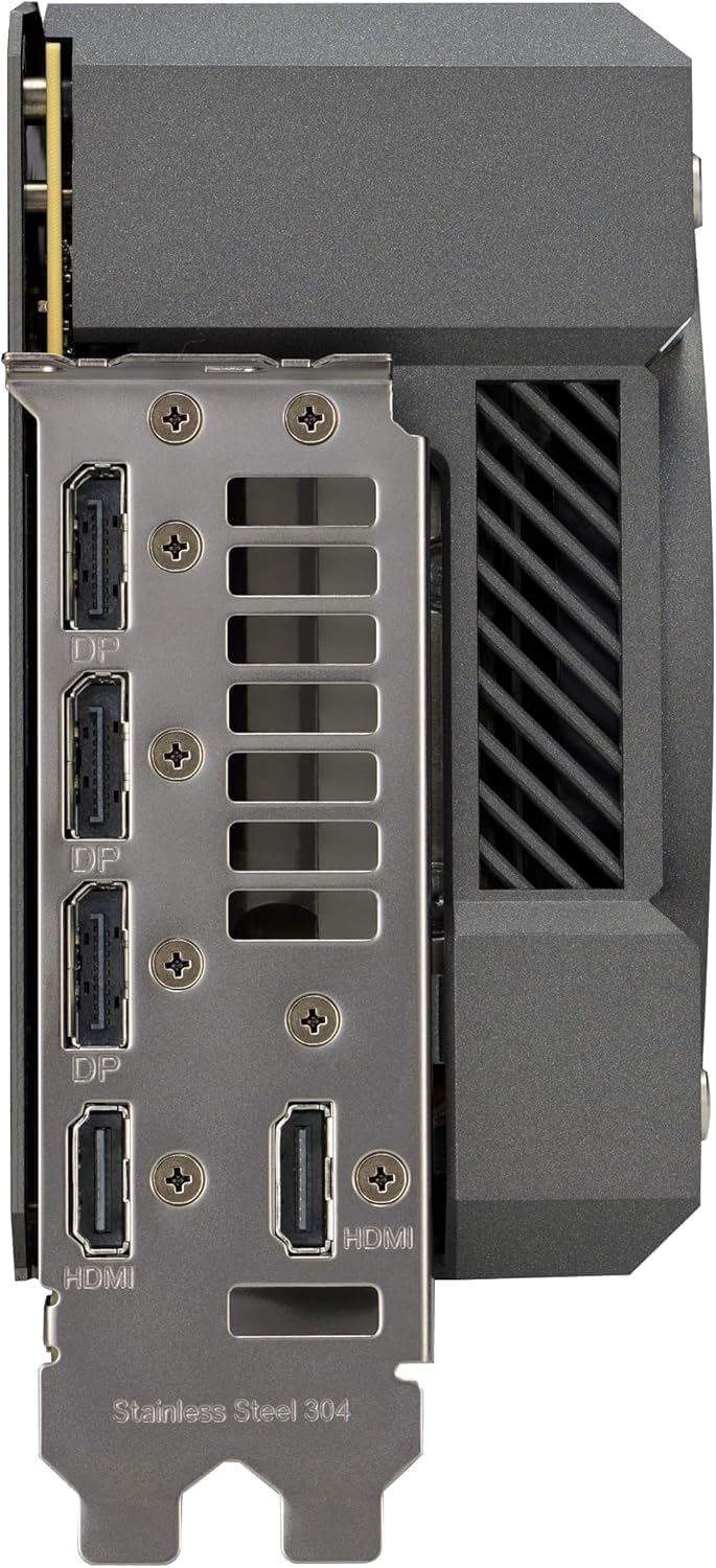 ASUS TUF Gaming GeForce RTX 5090 OC Edition 32GB GDDR7 Gaming Graphics Card (Nvidia GeForce RTX5090, 3.6 Slot Design, PCIe 5.0, 2X HDMI 2.1b, 3X DisplayPort 2.1a, TUF-RTX5090-O32G-GAMING)