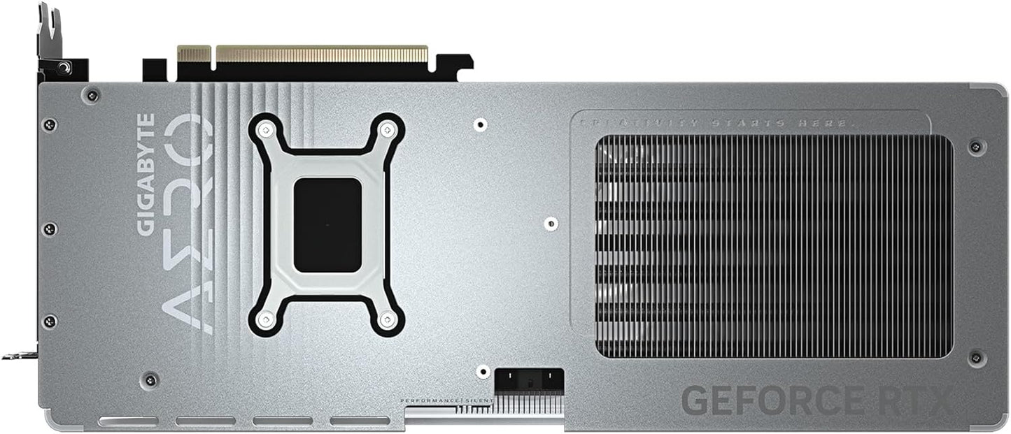 GIGABYTE GeForce RTX 5070 AERO OC 12G Graphics Card, 12GB 192-bit GDDR7, PCIe 5.0, WINDFORCE Cooling System, GV-N5070AERO OC-12GD Video Card, Compatible with Desktop