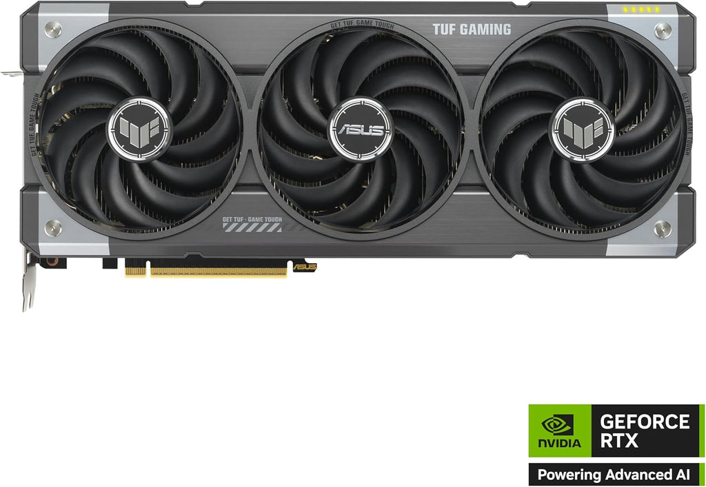 ASUS TUF Gaming NVIDIA GeForce RTX 5070 12GB GDDR7 OC Edition Graphics Card, (PCIe 5.0, HDMI/DP 2.1, 3.125-Slot, Military-Grade Components, Protective PCB Coating, Axial-tech Fans), 3 Year Warranty