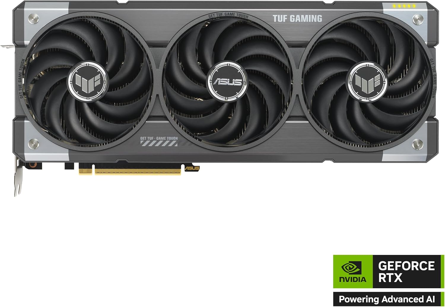 ASUS TUF Gaming NVIDIA GeForce RTX 5070 12GB GDDR7 OC Edition Graphics Card, (PCIe 5.0, HDMI/DP 2.1, 3.125-Slot, Military-Grade Components, Protective PCB Coating, Axial-tech Fans), 3 Year Warranty
