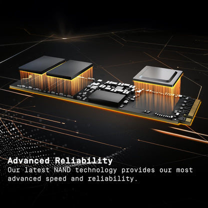 WD_Black SN8100 2TB NVMe SSD - PCIe 5.0x4, M.2 2280, Up to 14,900MB/s Read Speed, up to 11,000MB/s Write Speed, Best for AI Applications, Gaming, and Video Editing - WDS200T1X0M