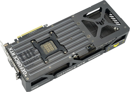 ASUS TUF Gaming GeForce RTX 5090 OC Edition 32GB GDDR7 Gaming Graphics Card (Nvidia GeForce RTX5090, 3.6 Slot Design, PCIe 5.0, 2X HDMI 2.1b, 3X DisplayPort 2.1a, TUF-RTX5090-O32G-GAMING)