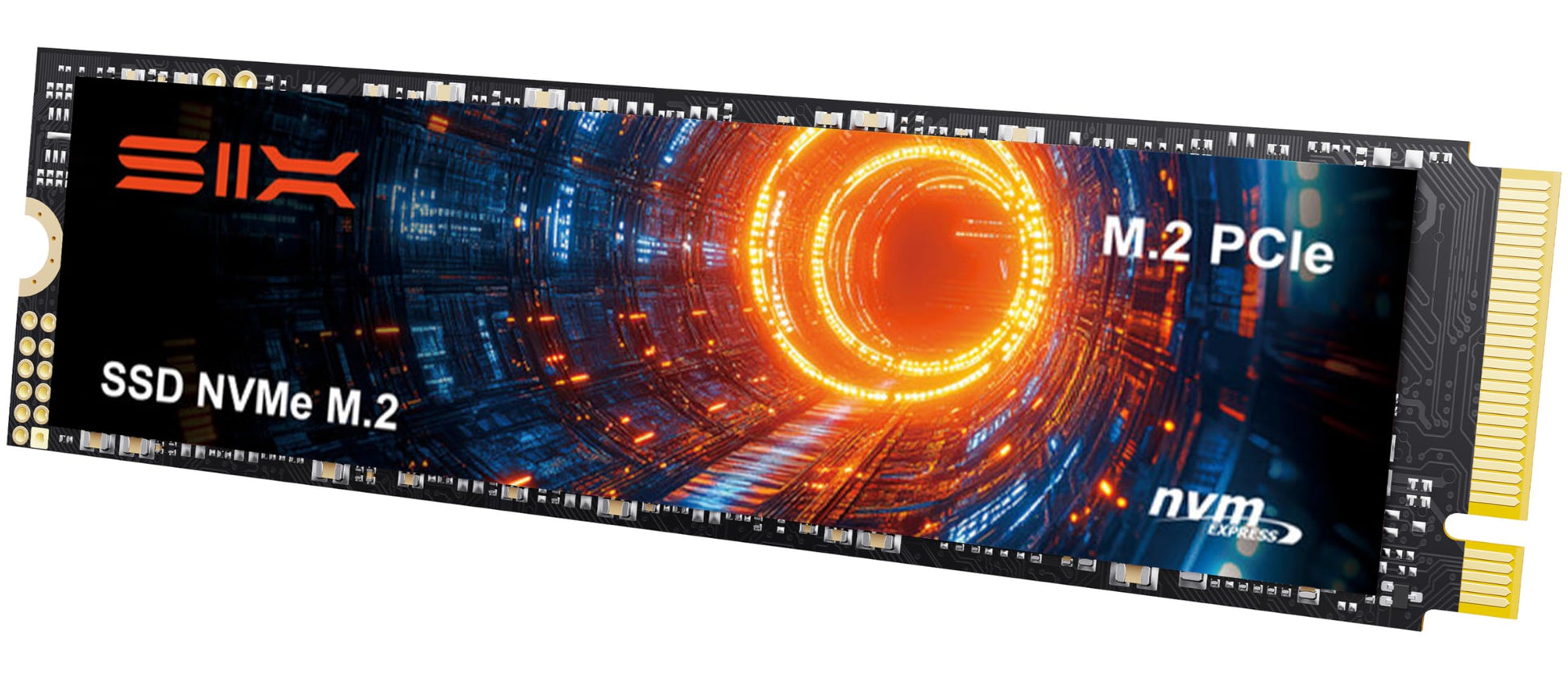 SIX NVME M.2 SSD PCIe 4.0-1TB m.2 2280 ssd, Read UP to 7350MB/s 1TB for Gaming PS5 Memory Storage Expansion with Heatsink, Internal Solid State Hard Drive PCIe gen 4x4 Nvme for Laptop Desktop pc