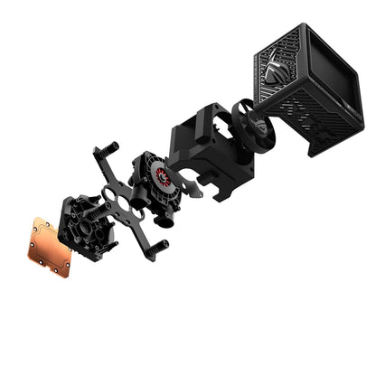 ASUS ROG RYUJIN III 360 ARGB EXTREME all-in-one AIO CPU liquid cooler, AMD Ryzen 9000 & Intel® Core™ Ultra Ready, Asetek Gen8 V2 pump; high airflow static pressure magnetic fans; customizable 3.5" LCD