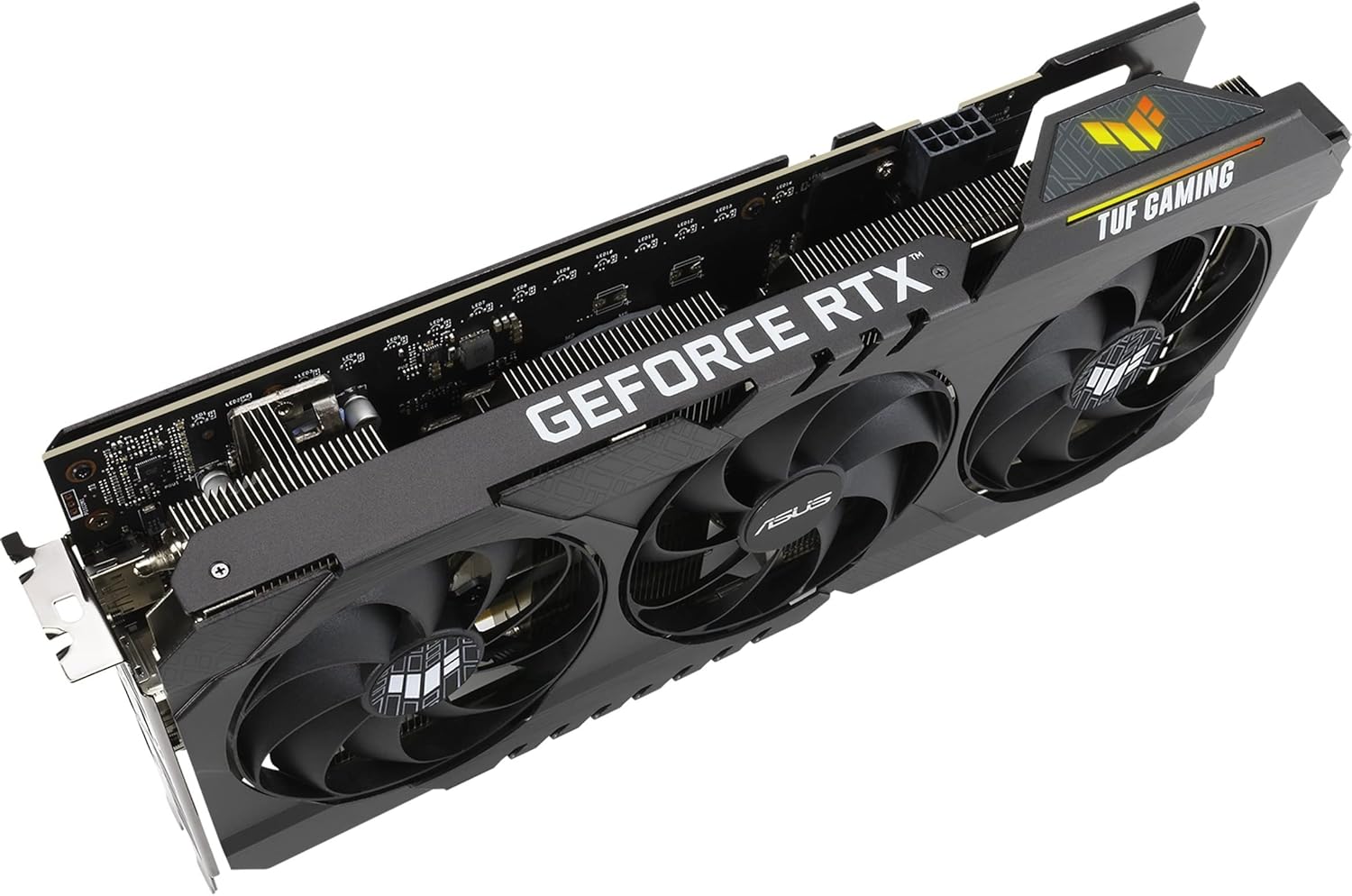 ASUS TUF Gaming NVIDIA GeForce RTX 3060 V2 OC Edition Graphics Card (PCIe 4.0, 12GB GDDR6, HDMI 2.1, DisplayPort 1.4a, Dual Ball Fan Bearings, Military-Grade Certification, GPU Tweak II) (Renewed)