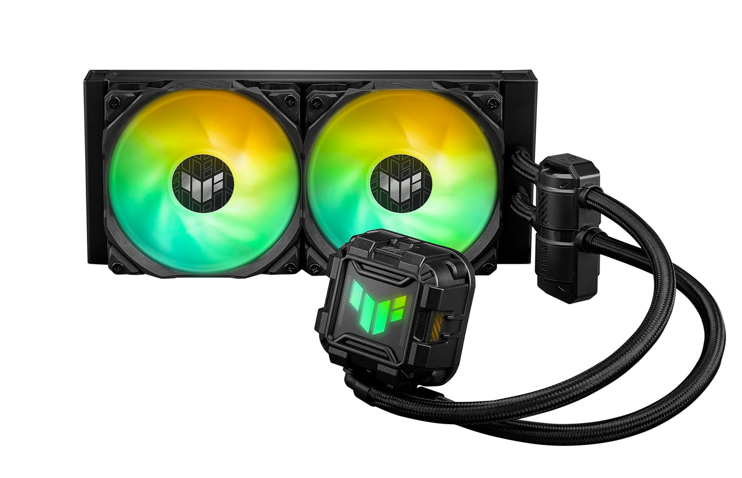 ASUS TUF Gaming LC II 360 ARGB All-in-One Liquid CPU Cooler with Aura Sync, 3X TUF Gaming 120mm ARGB Radiator Fans, Reinforced Tubing, and 6-Year Warranty;Widely Compatible with Latest Intel&AMD CPUs